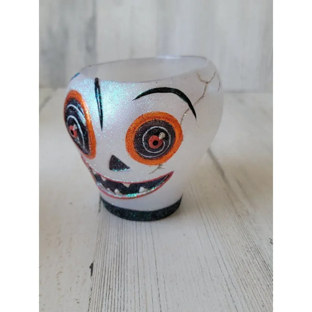 Dept 56 35763 skeleton monster Halloween Fright Light‎ tealight Halloween